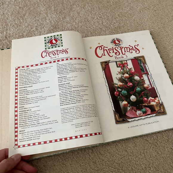 Goose Berry Patch Christmas Book Cook & Art, book 3, 2001, 160 pages. - Picture 5 of 10